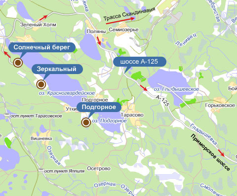 Посёлок 'Солнечный берег'